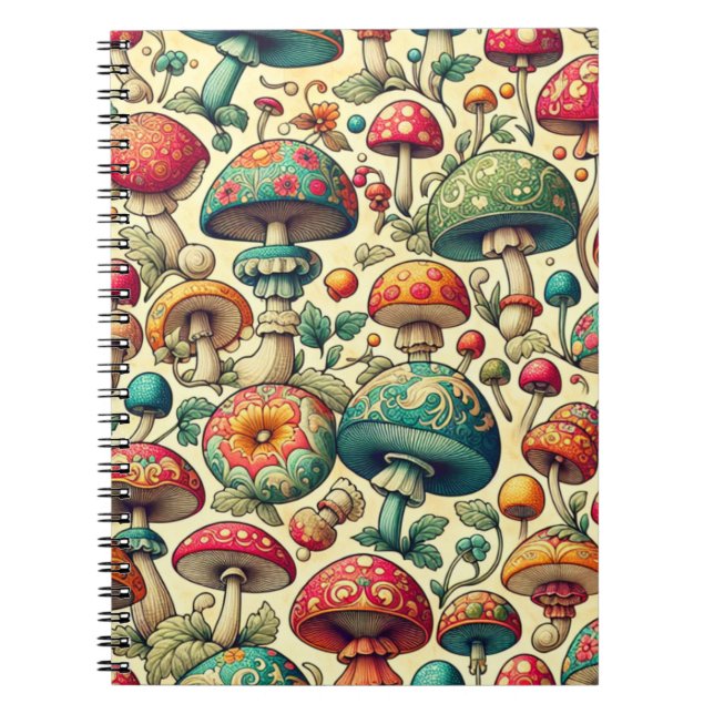 Fancy Fungi Notebook (Front)