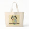 Fancy Funky Owl Tote Bag