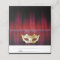 Fancy Gold Masquerade Escort Cards
