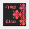 Fancy Goth fleur de lys damask clean dirty