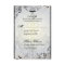Fancy Gothic Bats Halloween Wedding RSVP Card