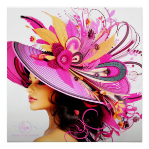 FANCY HAT PARADE #4 POSTER