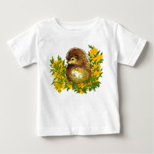 Fancy Hedgehog Watercolor Designed Infant T-Shirt