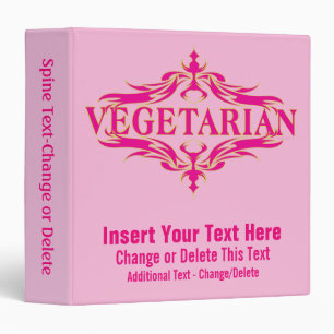 Fancy in Pink - Vegetarin Binder