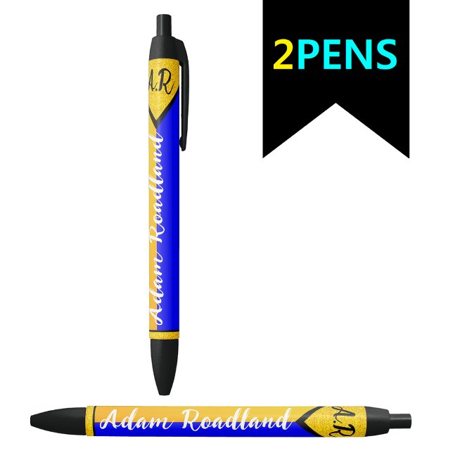 Fancy Initial Monogram Name, Affordable Writing Black Ink Pen (Fancy monogram pen
Initial name pen
Affordable writing pen
Black ink pen
Monogrammed writing)