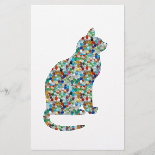 FANCY Jewel n Stones Studded  CAT -  Pet Animal (Front)