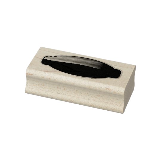 Fancy Label Wood Art Stamp