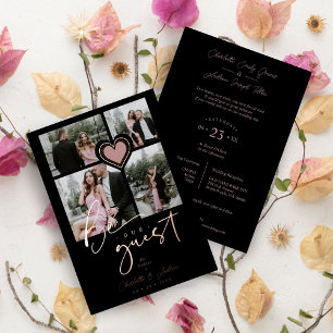 Fancy Lace Pink Heart 4 Multi Photos Be our Guest