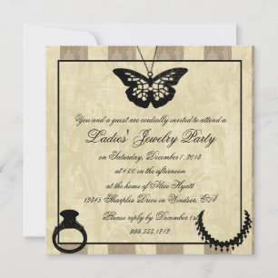 Fancy Ladies' Jewellery Party Invitations