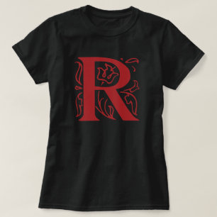 Fancy Letter R T-Shirt