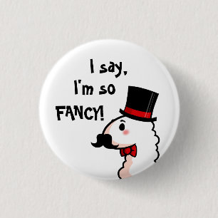 Fancy Llama Button
