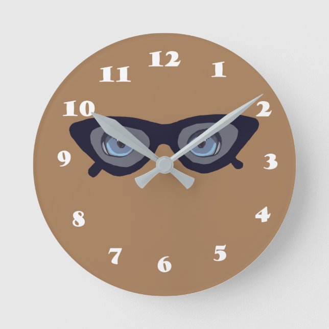 Fancy Look Round Clock (Front)