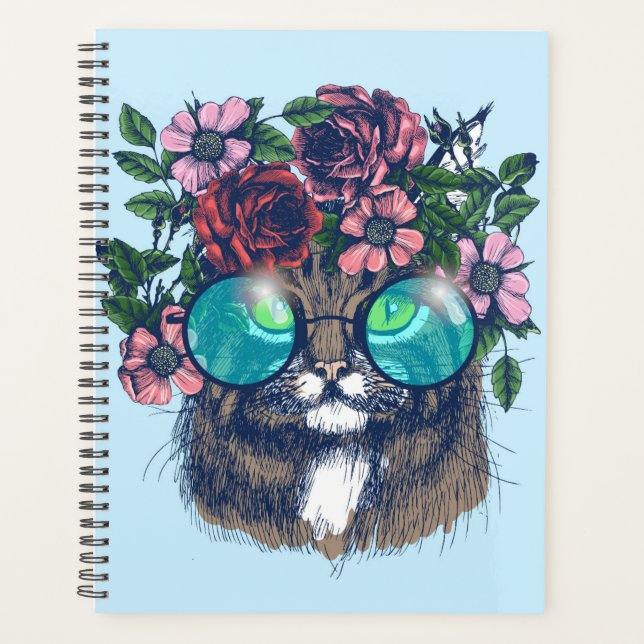 Fancy Maine Coon Planner (Front)