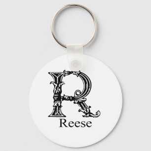Fancy Monogram: Reese Keychain