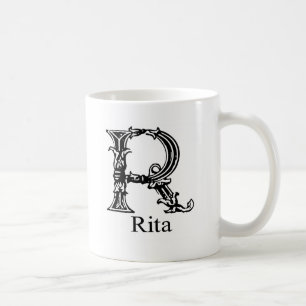 Fancy Monogram: Rita Coffee Mug
