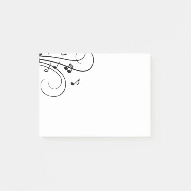 Fancy Music Notes (Front)