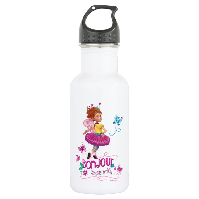 Fancy Nancy | Bonjour Butterfly 532 Ml Water Bottle (Front)