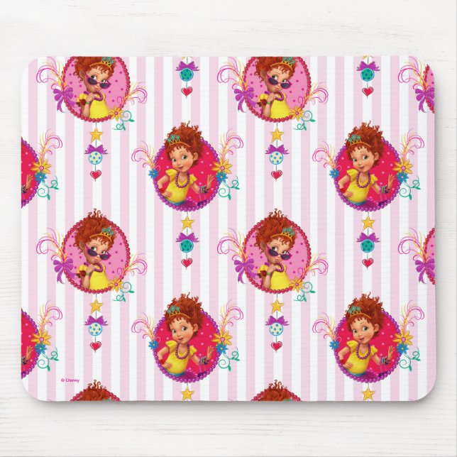 Fancy Nancy | Charm & Grace Pattern Mouse Pad (Front)