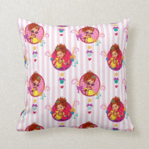 Fancy Nancy   Charm & Grace Pattern Throw Pillow