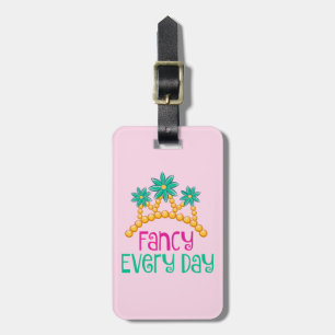 Fancy Nancy Fancy Every Day Luggage Tag