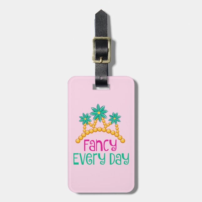 Fancy Nancy | Fancy Every Day Luggage Tag (Front Vertical)
