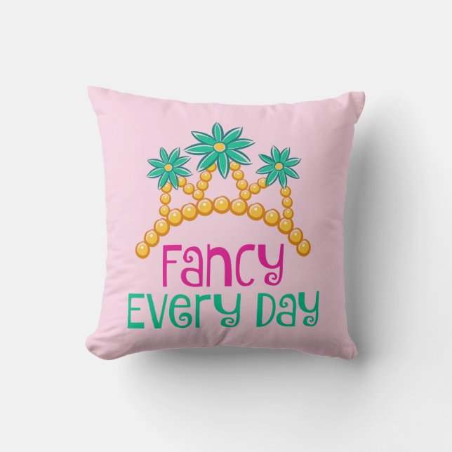 Fancy Nancy | Fancy Every Day Throw Pillow (Front)