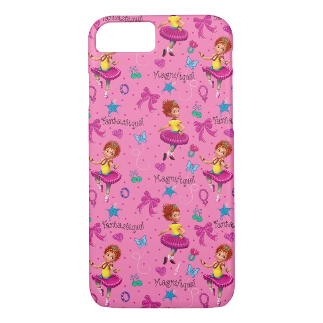 Fancy Nancy | Magnifique Pink Pattern Case-Mate iPhone Case (Back)