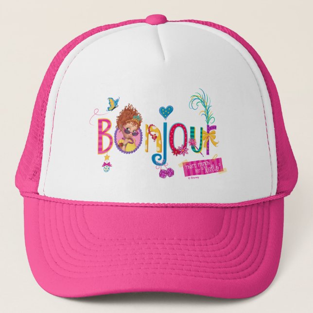 Fancy Nancy | That's French for Hello Trucker Hat (Front)