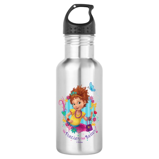 Fancy Nancy | The Fancier the Better 532 Ml Water Bottle (Front)