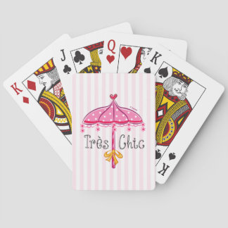 Fancy Nancy | Tres Chic Playing Cards Playing Card