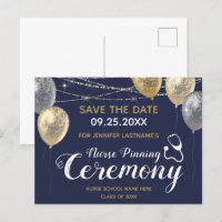 Fancy Nurse Pinning Ceremony Save the Date