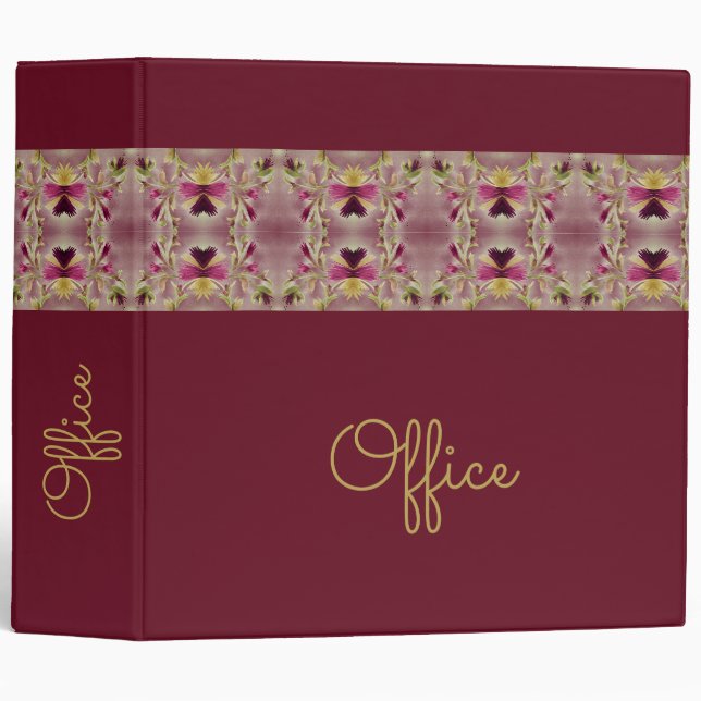 Fancy Office Binder (Front/Spine)