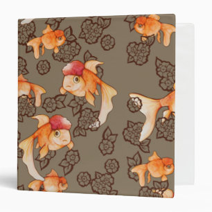 Fancy Oranda Goldfish Binder