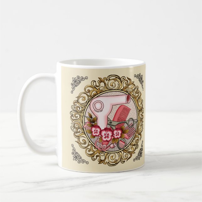 Fancy Pansy Pansy Beauticier Mug (Gauche)