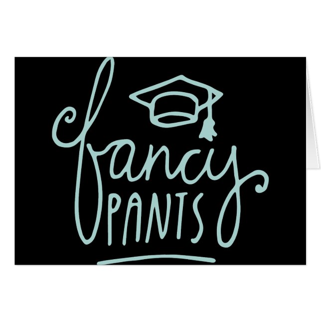 Fancy Pants Funny Grad (Devant horizontal)