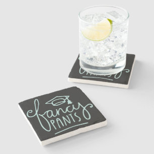 Fancy Pants Funny Grad Stone Coaster