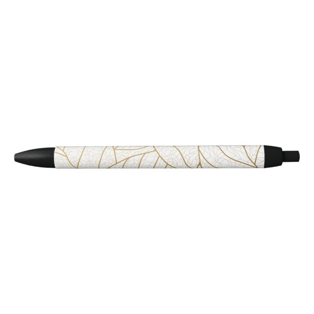 fancy pattern black ink pen (Front)