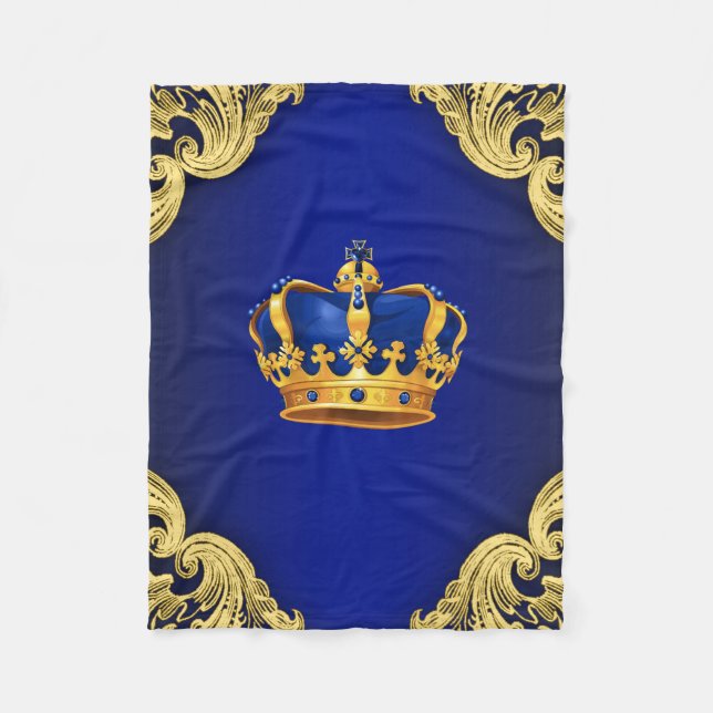 Fancy Prince Baby Blankets (Front)