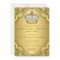 Fancy Prince Baby Shower Baby Blue Gold