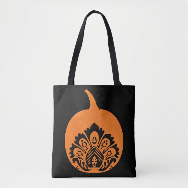 Fancy Pumpkin Tote (Front)