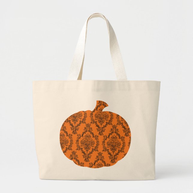 Fancy Pumpkin Tote (Front)