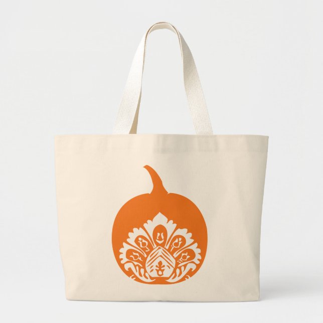 Fancy Pumpkin Tote (Front)