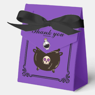 Fancy Purple Magick Halloween Favor Box