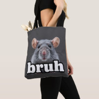 Fancy Rat Rodent Owner Meme Bruh Pet Rat Lover 