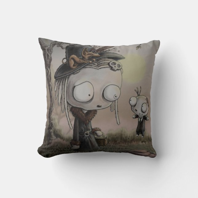Fancy Schmancy Lenore pillow (Front)