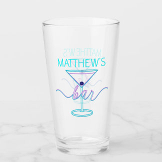 Fancy Script Fun Colours Fun Bar Glass