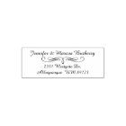 Fancy Script Return Address Self Inking Stamp