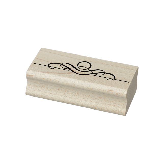 fancy scroll art stamp (Stamp)