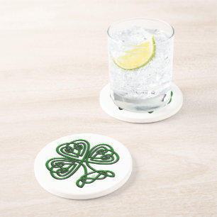 Fancy Shamrock Coaster