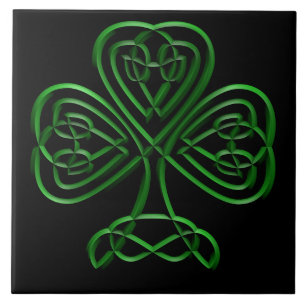 Fancy Shamrock Tile